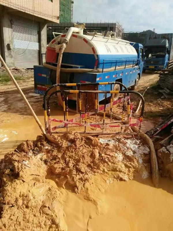 金口河工地淤泥清淤