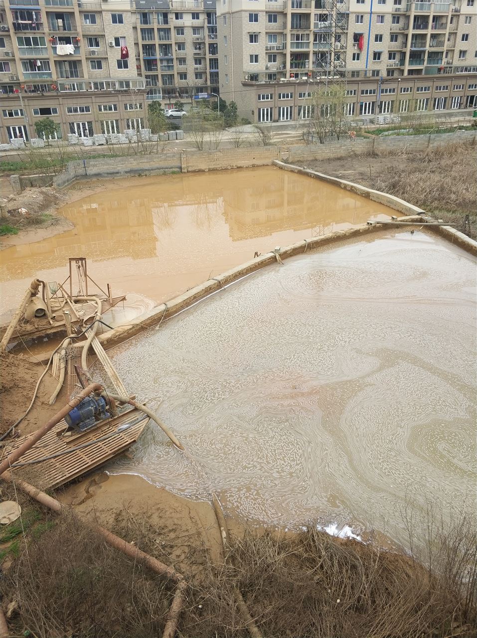 金口河沉淀池淤泥清理-厂区废水池淤泥清淤