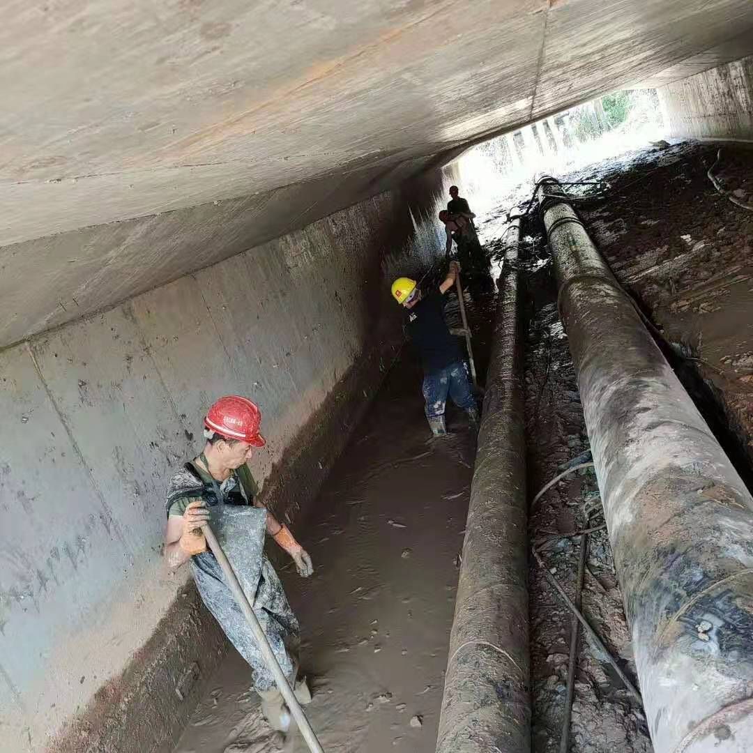 金口河工业管道清淤